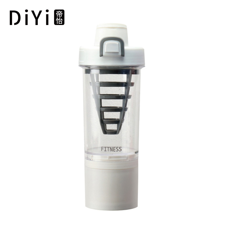 Yiwu Good Goods Environmental Protection Movement Plastic Water Cup Locking Portable Leakproof Juice Shake Fitness Stirring Protein Powder Shake Cup Wholesale -1006/36591 undefined