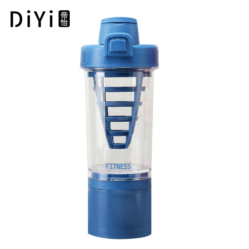 Yiwu Good Goods Environmental Protection Movement Plastic Water Cup Locking Portable Leakproof Juice Shake Fitness Stirring Protein Powder Shake Cup Wholesale -1006/36591 undefined