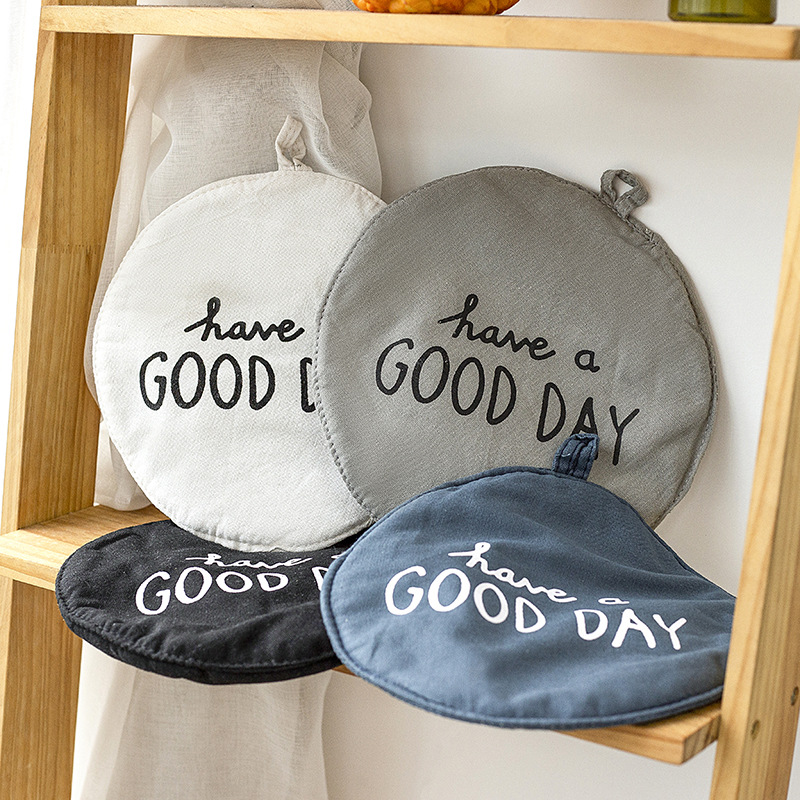 义乌好货 微波炉锅垫   棉隔热纯棉家务纯棉日用锅垫产品图