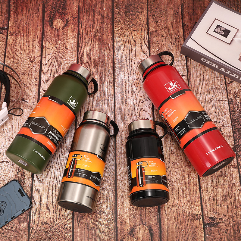 Yiwu Selection new stainless steel vacuum flask creative portable space kettle outdoor sports kettle -1003/16420 full figure