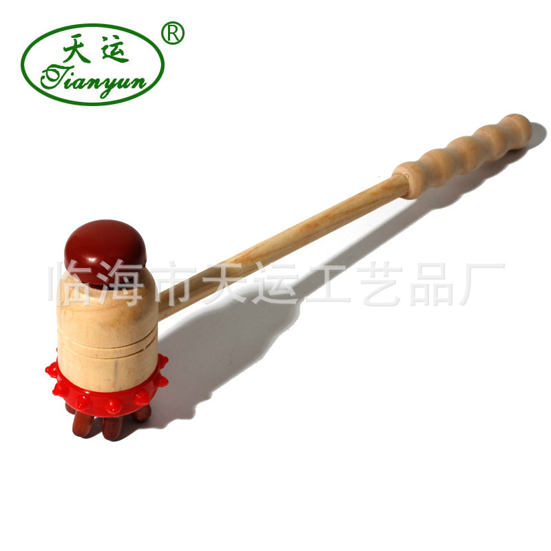 Yiwu Good Goods Small Hammer Red Massage Equipment Tianyun Craft Products Manufacturers Direct Health Care Body Explosion -1006/36747
