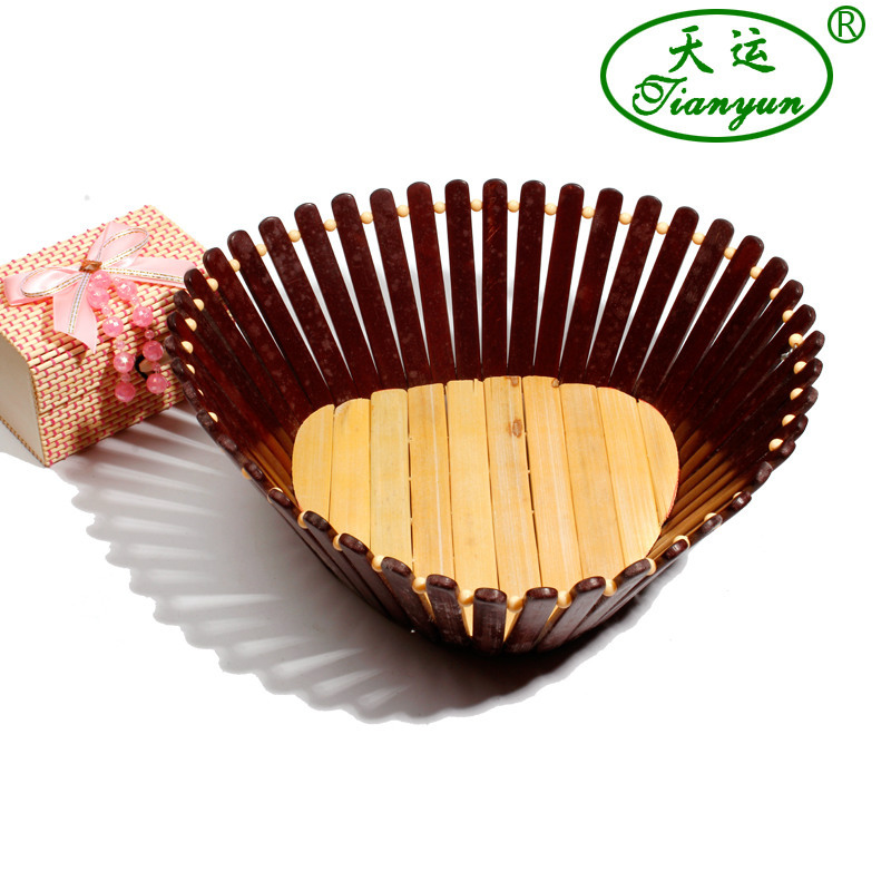 Yiwu Good Goods Fruit Basket Day Yun Crafts Weaving Daily Necessities New Manufacturers Direct Kitchenware Home -1006/36747