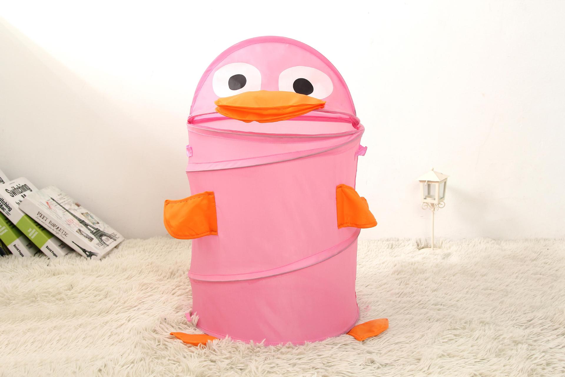Yiwu Selection such as new daily manufacturers direct selling circular storage barrel cartoon storage barrel dirty clothes laundry basket custom storage barrel -1001/1497 thumbnail