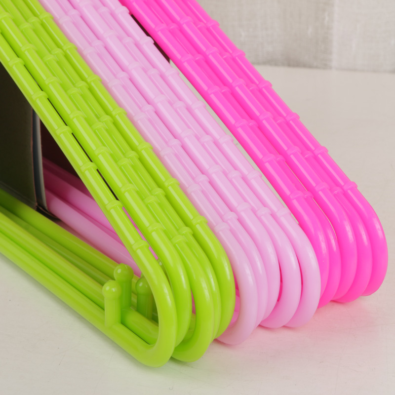 义乌好货 家用塑料衣架 家庭必备 超市专供 细杆款LT-1014详情图6