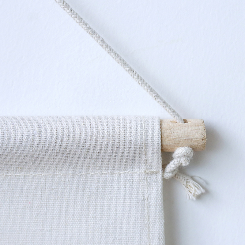 义乌好货7兜钩子火烈鸟墙壁挂式收纳袋多功能杂物折叠挂袋白底实物图