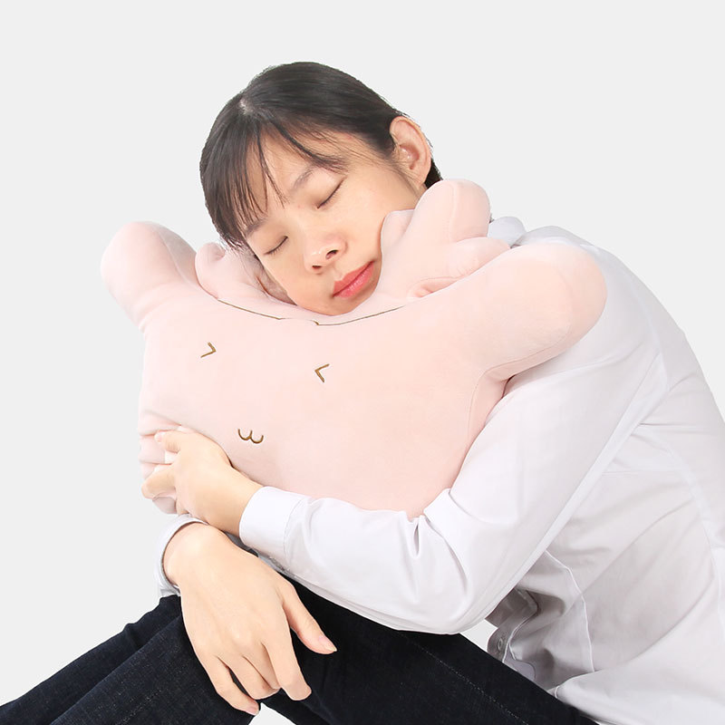 Yiwu Good Goods Cartoon dolls, office backrests, plush cushions, car pillows, home sofa backrests, chair lumbar support cushions -1006/35011 undefined