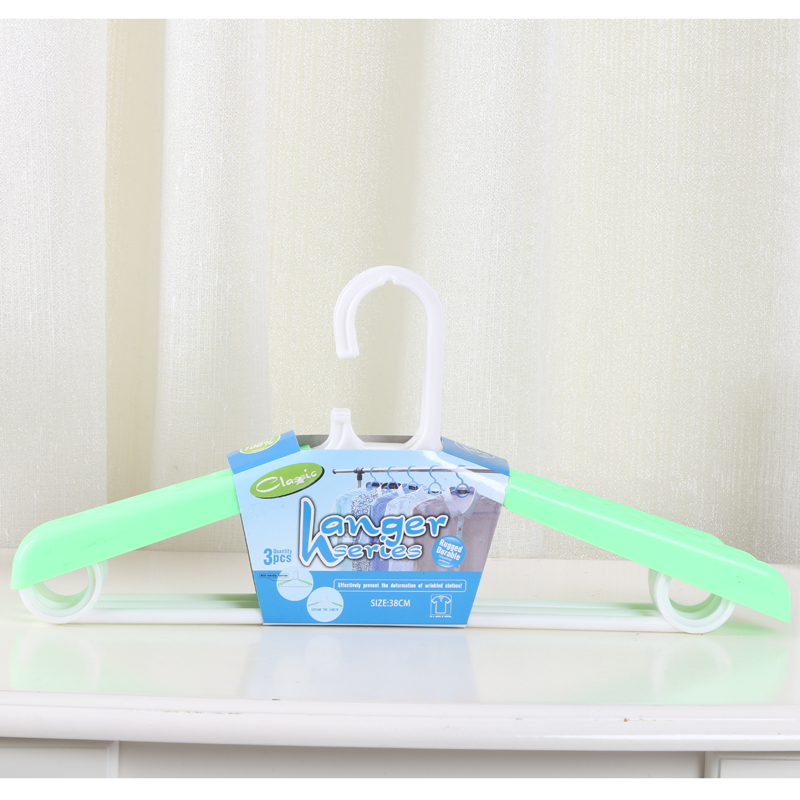 Yiwu Selection household plastic hanger telescopic hanger non-slip hanger drying hanger LT-1001 thumbnail