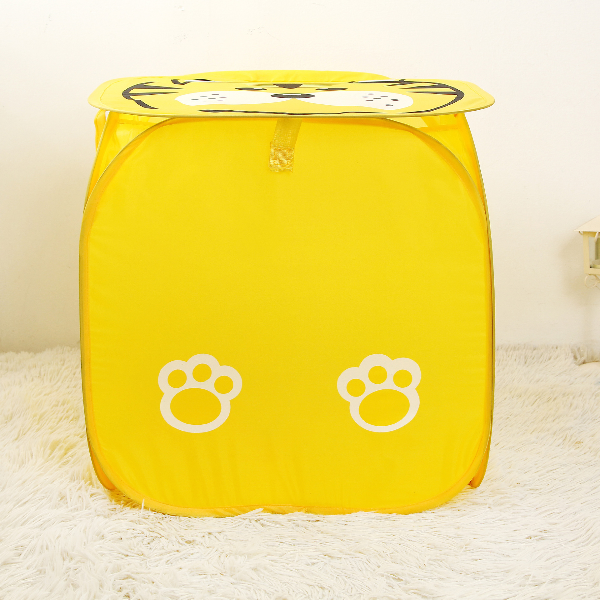 Yiwu Selection [Nu Xin] with cover square covered laundry basket large 190 dirty laundry basket folded laundry basket -1001/1497 thumbnail