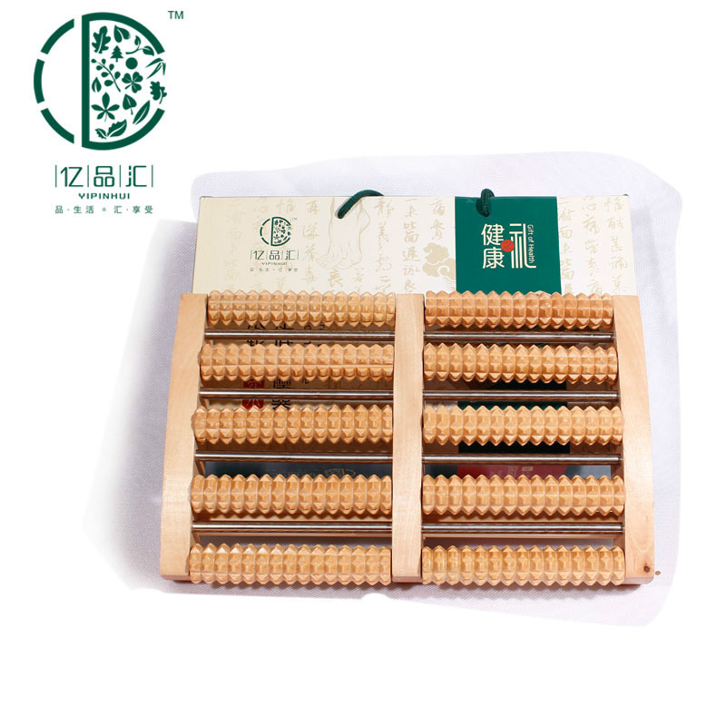 Yiwu Good Goods Factory Direct Foot Massager Wooden Roller Foot Massager Health Care Leg Point Massager -1006/36747