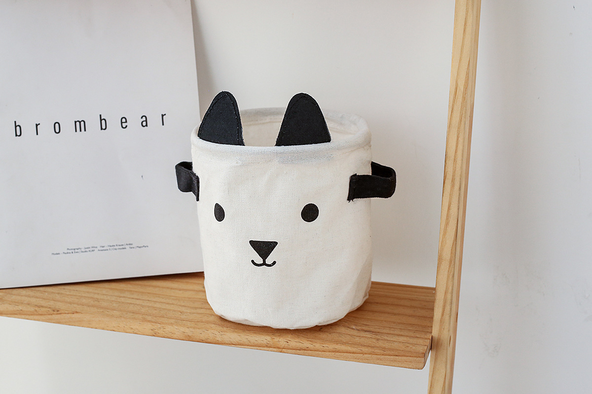 Yiwu Selection wheat cartoon expression ear series receive drum can be folded with handle undefined