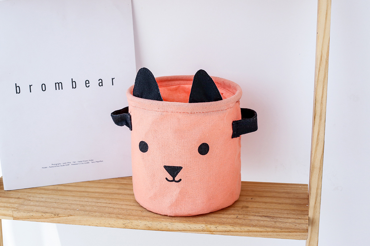 Yiwu Selection wheat cartoon expression ear series receive drum can be folded with handle undefined