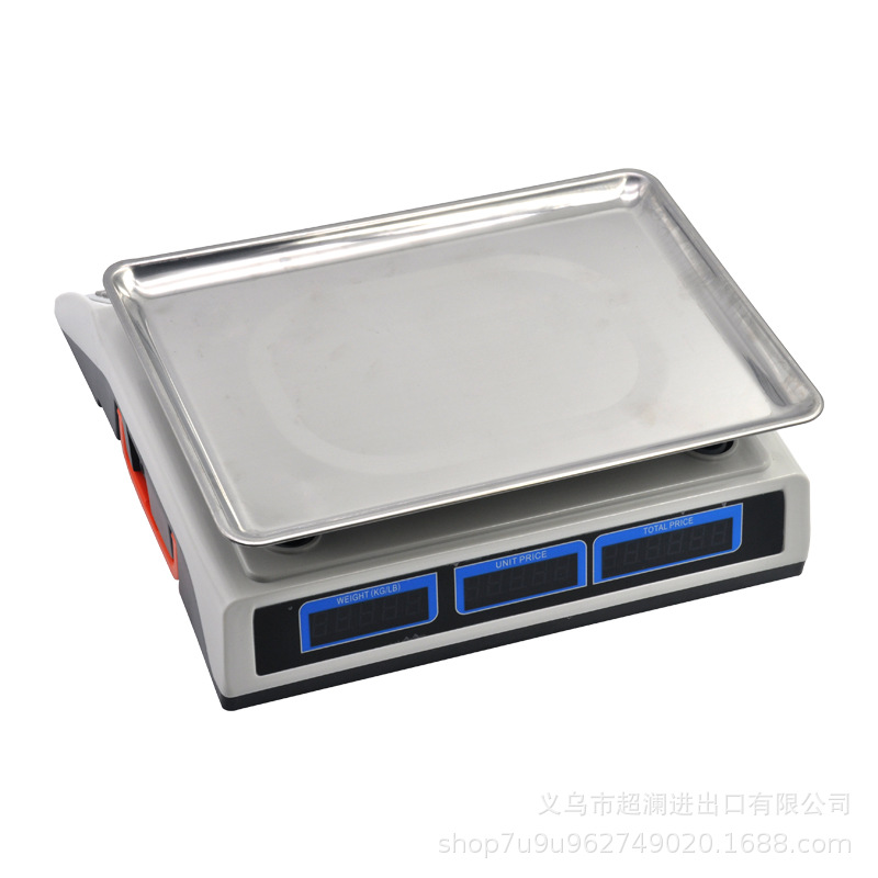 14191-495F electronic Price platform scale 40KG/5g electronic price scale Commercial scale Export foreign trade English fruit scale details Picture