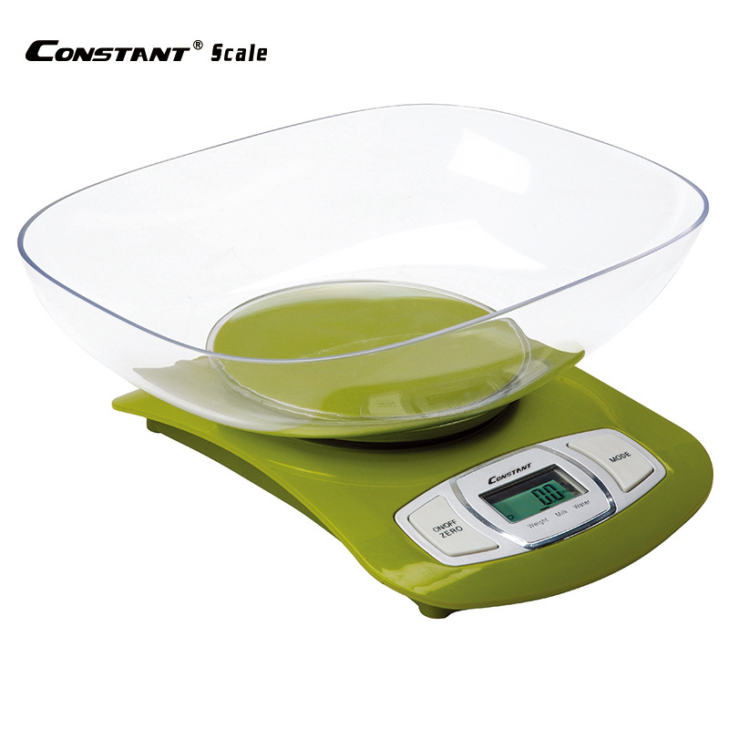 14192-229B electronic kitchen scale with large transparent tray baking food scale