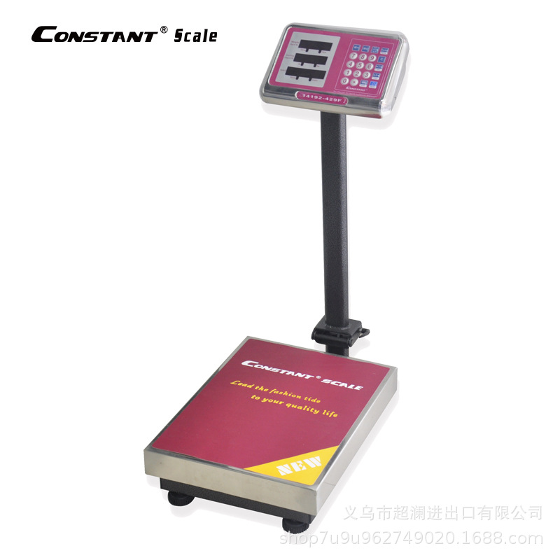 14192-434F high-quality wholesale stainless steel bar surface electronic scale 150kg pricing and counting platform scale waterproof electronic platform scale