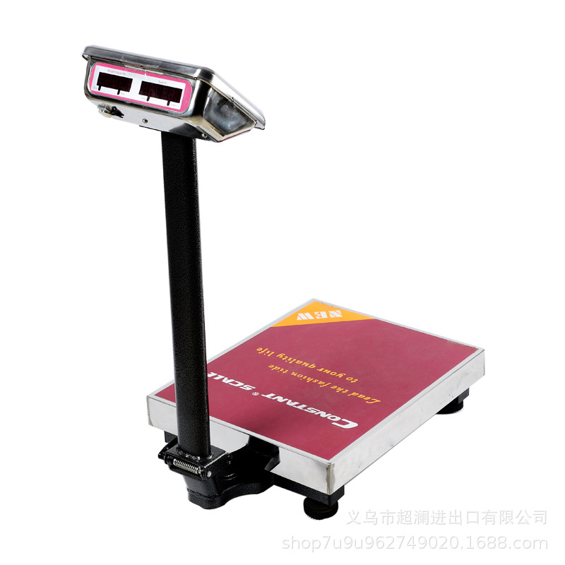 14192-434F high-quality wholesale stainless steel bar surface electronic scale 150kg pricing and counting platform scale waterproof electronic platform scale Specification image