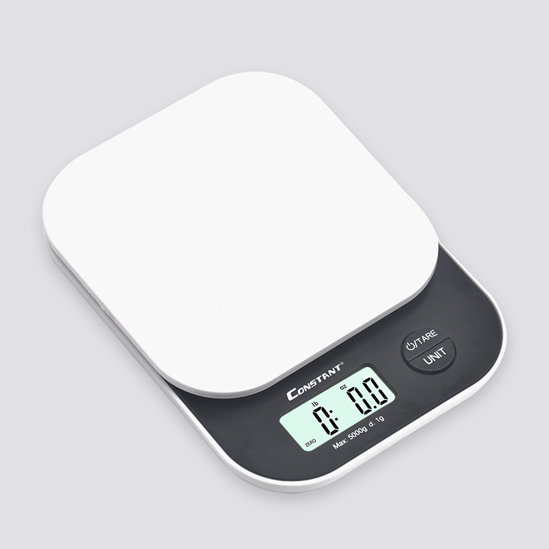 14192-46B mini compact kitchen scale, cooking scale, high-precision household baking medicinal materials, high-precision 5kg/1g weighing scale details Picture