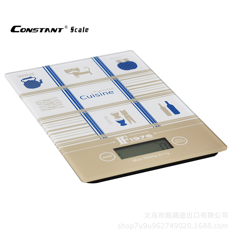 Wholesale 14192-66B 5KG/1G glass kitchen electronic scale, weighing electronic kitchen scale, precision mini baking scale undefined