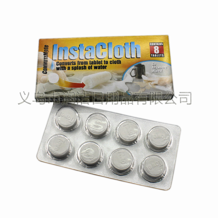 Yiwu Quality Goods Customized pure cotton portable compressed towel, travel disposable non-woven fabric candy compressed towel, face towel -1006/34762