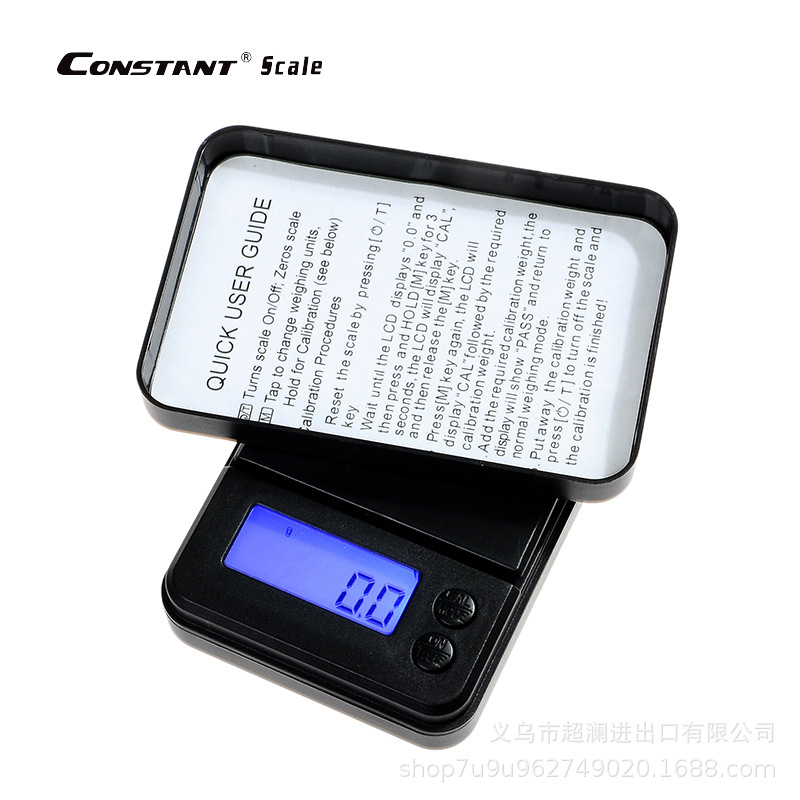 14192-193C household balance, high-precision jewelry scale 0.01g, mini electronic pocket scale, portable palm scale 0.1g Item Picture
