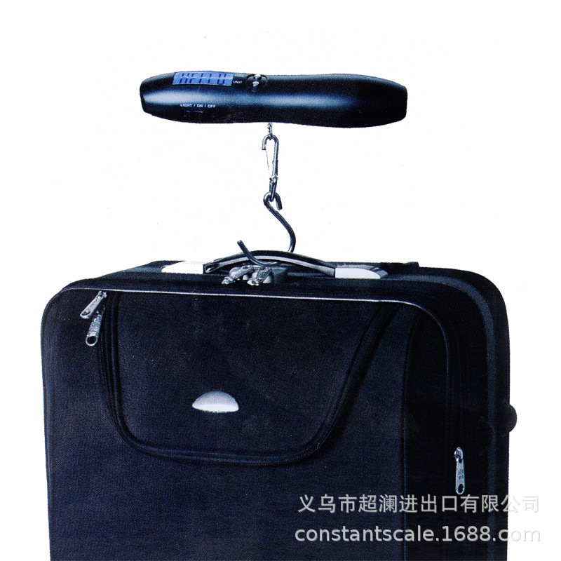 14192-191E con medidor linterna azul retroiluminado pesaje de equipaje portátil portátil mini escala electrónica de viaje comercio exterior exportación al por mayor Application Scenario