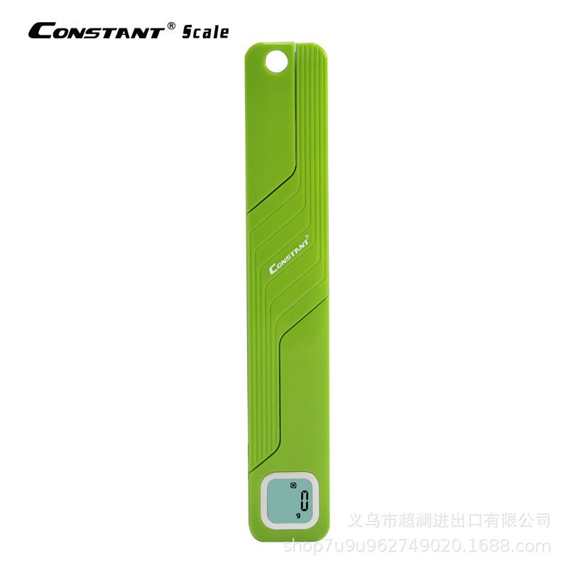 14192-158B可悬挂可折叠掰离迷你克称重量烘焙秤5KG/1g电子厨房秤