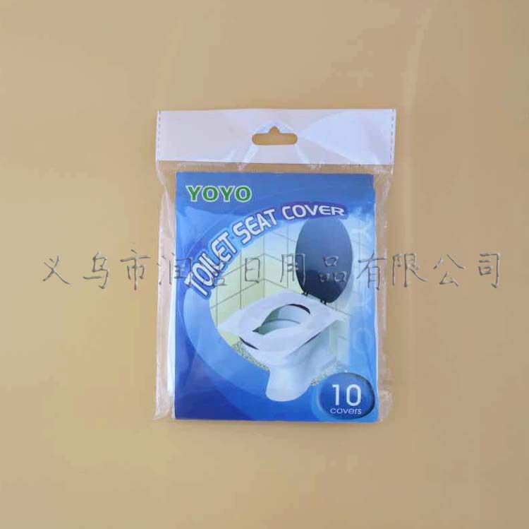 Yiwu Good Goods Foreign Trade Export Travel Personal Hygiene Antibacterial Maternity Toilet Paper Eco-friendly Disposable Toilet Seat Cover 10 pieces -1006/34762