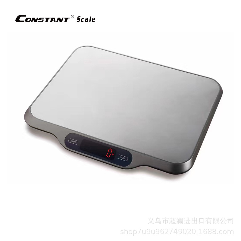 14192-003B large stainless steel scale surface, high-precision and high-end electronic kitchen scale, 15KG for export Item Picture
