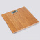 14192-3028A正方形竹板材质高档实木质体重秤大秤面人体秤电子秤高级产品图