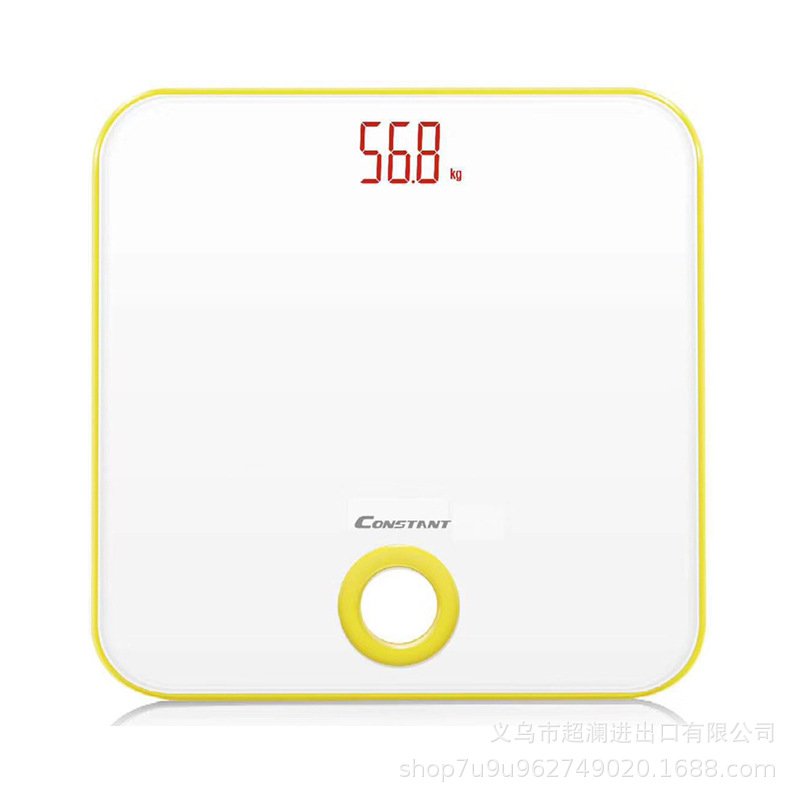 14192-308A强化玻璃大秤面LED体重秤高档家用独家款式电子秤产品图