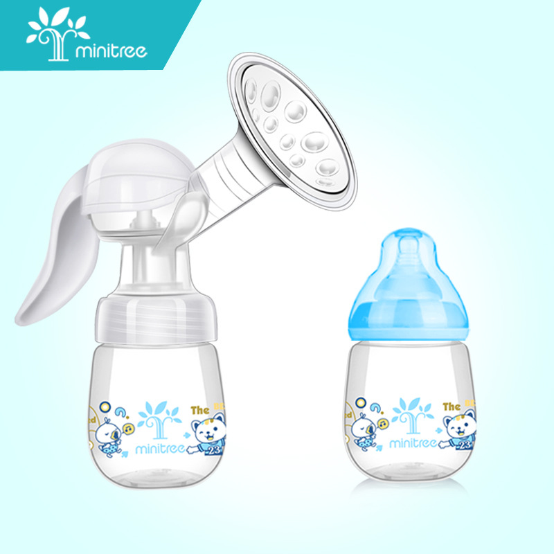 义乌好货 Minitree手动无痛按摩吸奶器 高品质手动吸乳器厂家直销详情图8