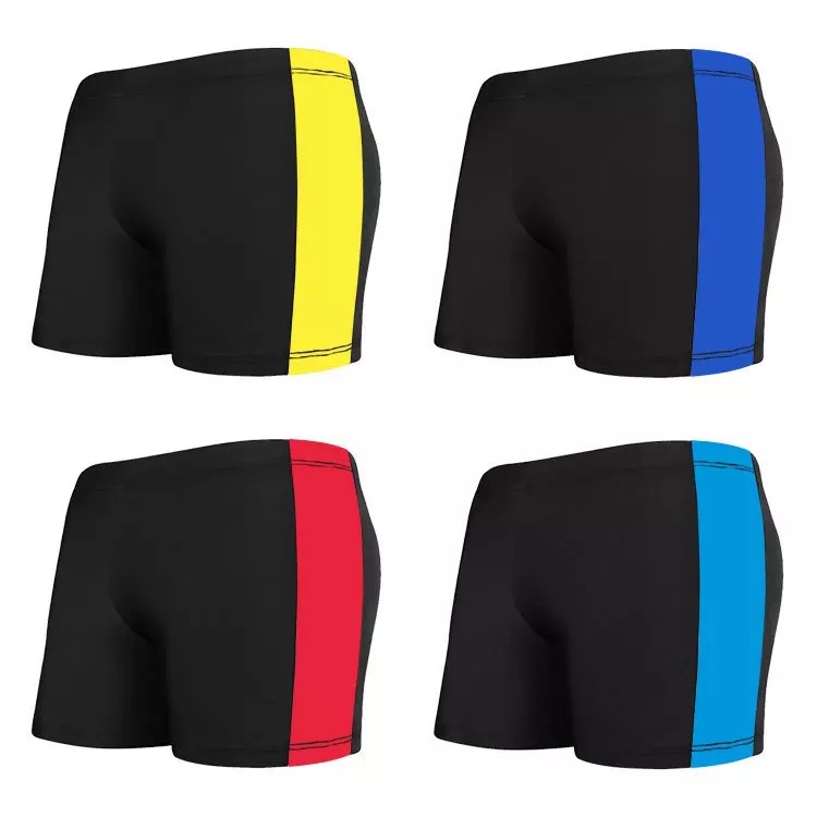 Yiwu Selection large size swimming trunks men's flat Angle mixed color men's hot spring swimsuit thin breathable quick dry swimming trunks summer beach loose -1006/47490 thumbnail