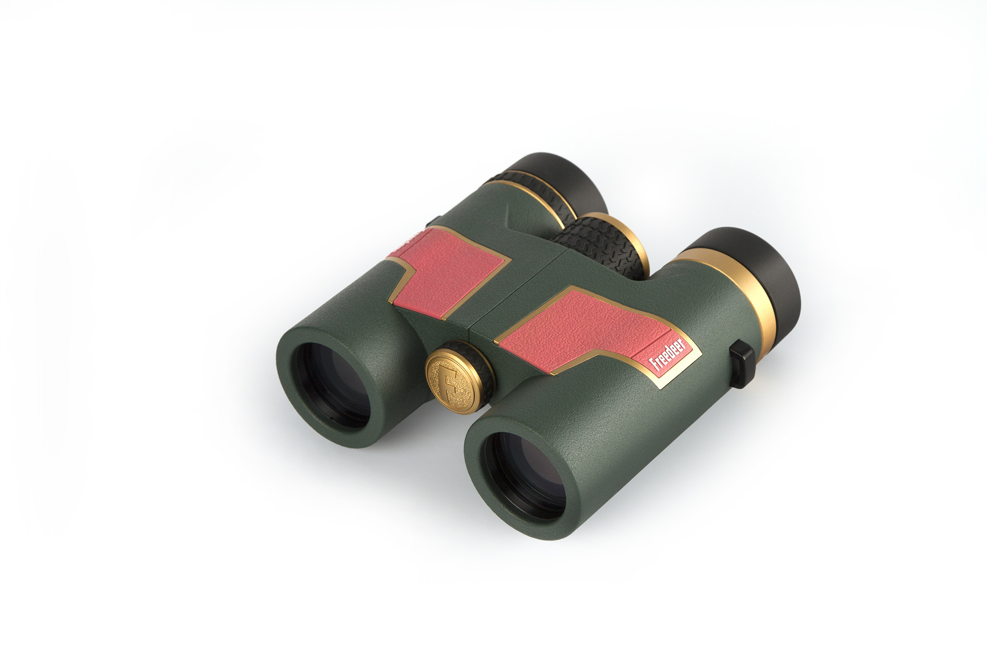 义乌好货 出口货源 BAK4棱镜中高端时尚户外野营望远镜 演唱会双筒望远镜-1004/25523白底实物图