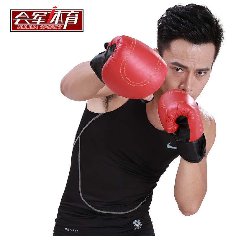 Yiwu Selection will army boxing gloves professional adult fitness boxing gloves Jianli King punching bag punching bag Muay Boxing gloves -1004/28622
