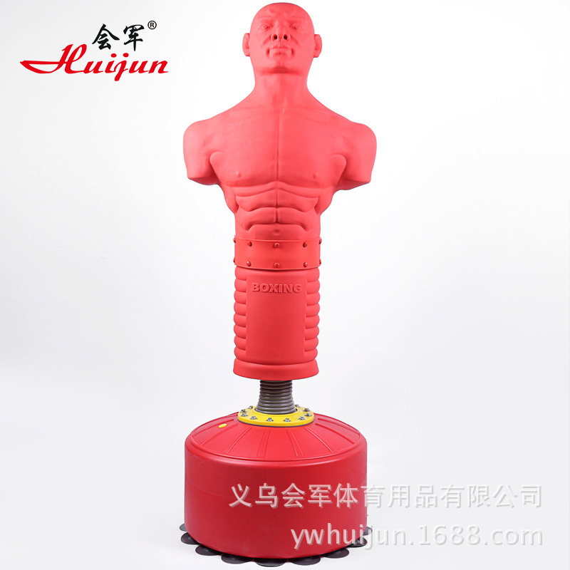 Yiwu Selection will army sports silica gel humanoid punching bag boxing kickboxing Taekwondo Vent human suction cup dumper sandbag sandbag -1004/28622