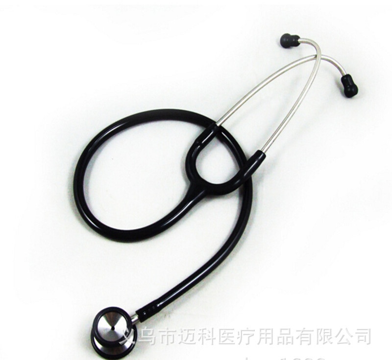 义乌好货 厂家直销不锈钢儿童双头听诊器 双面听诊器 MK01-128-1003/19937
