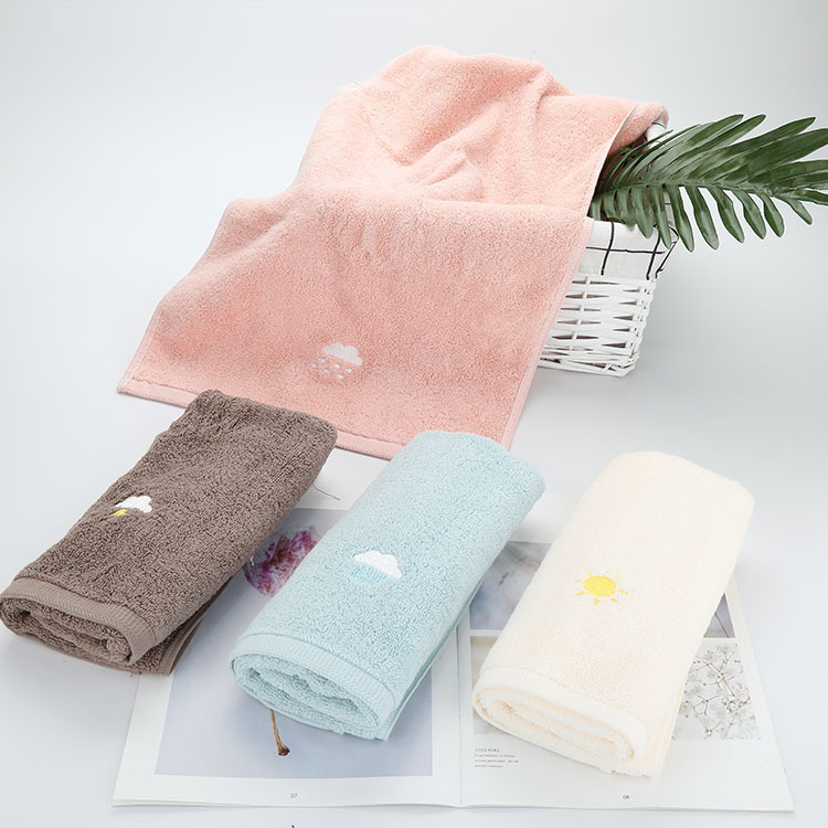 Yiwu quality Goods manufacturer wholesale couple towels, soft and absorbent adult face towels, pure cotton thickened sweat-absorbing couple towels -1006/42024 undefined