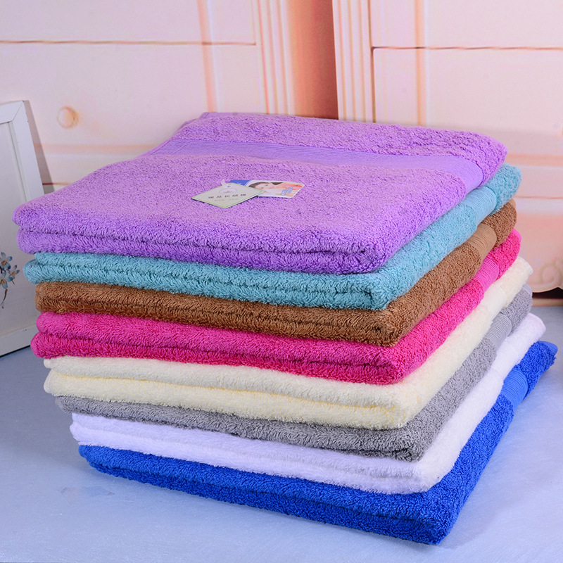 Yiwu Quality product Furi Jieyu JY-1270B plain long-staple cotton multi-arm bath towel, soft absorbent all-cotton adult face towel -1006/42197 Specification image