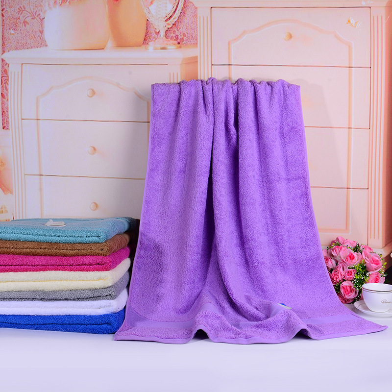 Yiwu Quality product Furi Jieyu JY-1270B plain long-staple cotton multi-arm bath towel, soft absorbent all-cotton adult face towel -1006/42197 Application Scenario