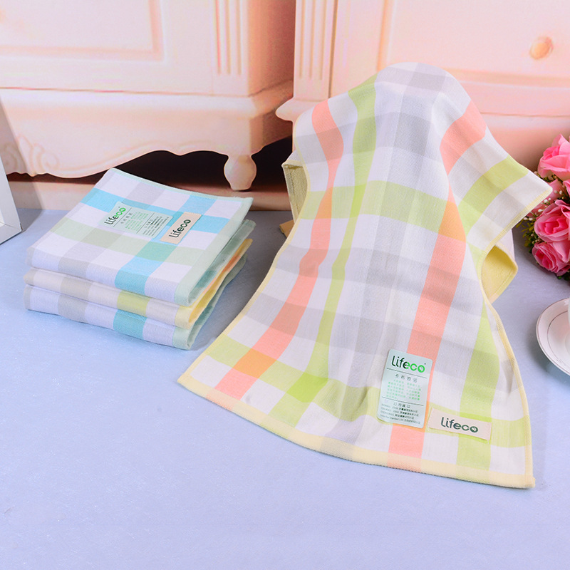 Yiwu Quality goods Furi Jieyu LC-1612F Cappuccino Towel Thickened Adult Face Wash Soft all-Cotton Absorbent Towel Wholesale -1006/42197 Item Picture