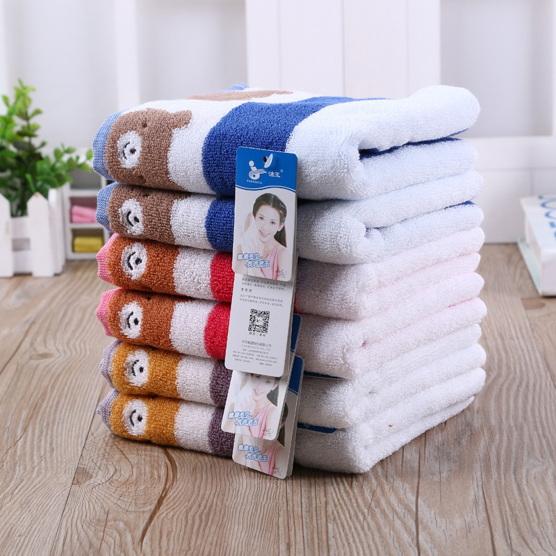 Yiwu Quality goods Furi Jieyu Mousse Towel Cartoon Bear Head Thickened Soft Absorbent Towel -J1827/42197 Application Scenario
