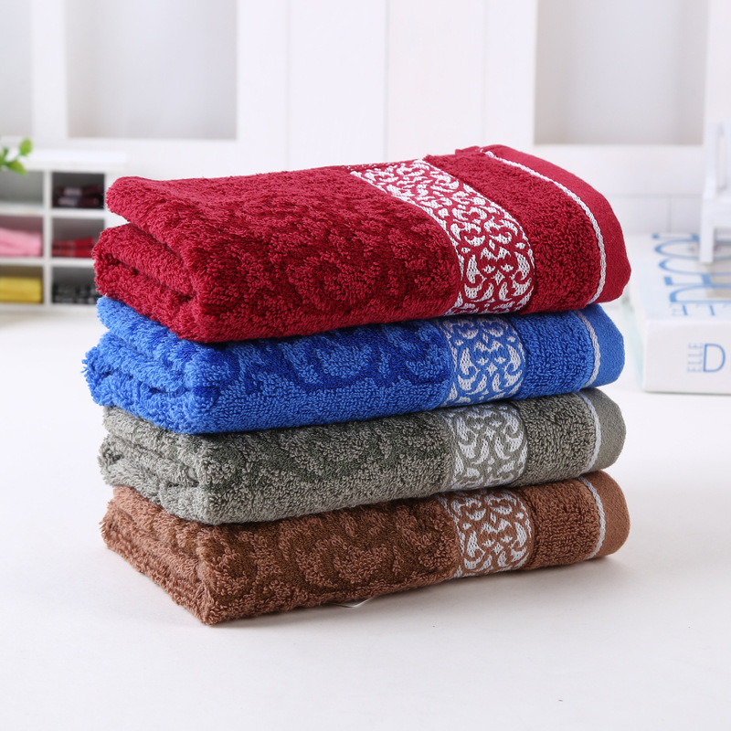 Yiwu Good Goods Jieyu J1803F Beautiful Time Soft thickened patterned Satin Edge Decorated Adult Absorbent Towel -1006/42197 Item Picture