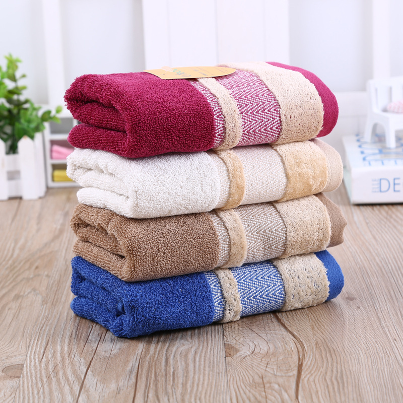 Yiwu quality lifeco Triumph Towel brand multi-arm satin mixed color pure cotton face Towel - 1006L 1803F/42197 Application Scenario