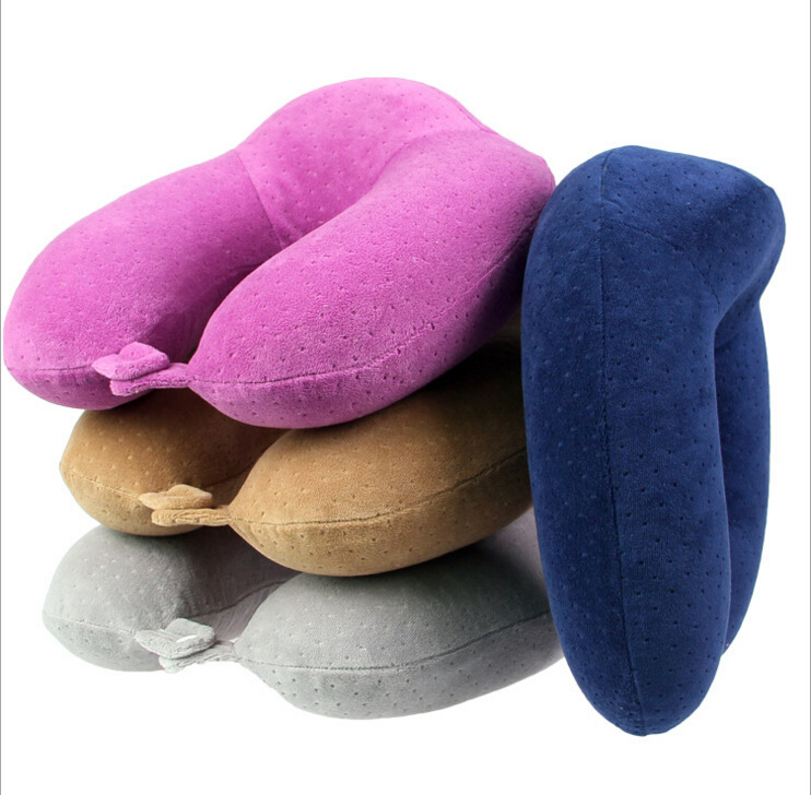 Yiwu good goods manufacturers direct memory cotton slow rebound U-shaped pillow support back neck pillow travel pillow cervical portable neck pillow -1006/35011 thumbnail
