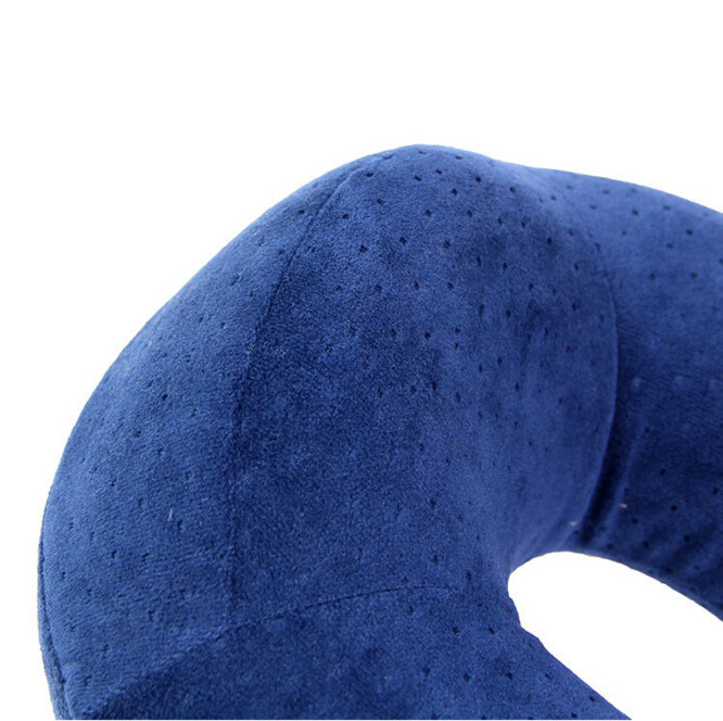 Yiwu quality products Factory direct sales: Memory foam slow rebound U-shaped pillow support, back neck pillow, travel pillow, cervical portable neck protection pillow -1006/35011 undefined