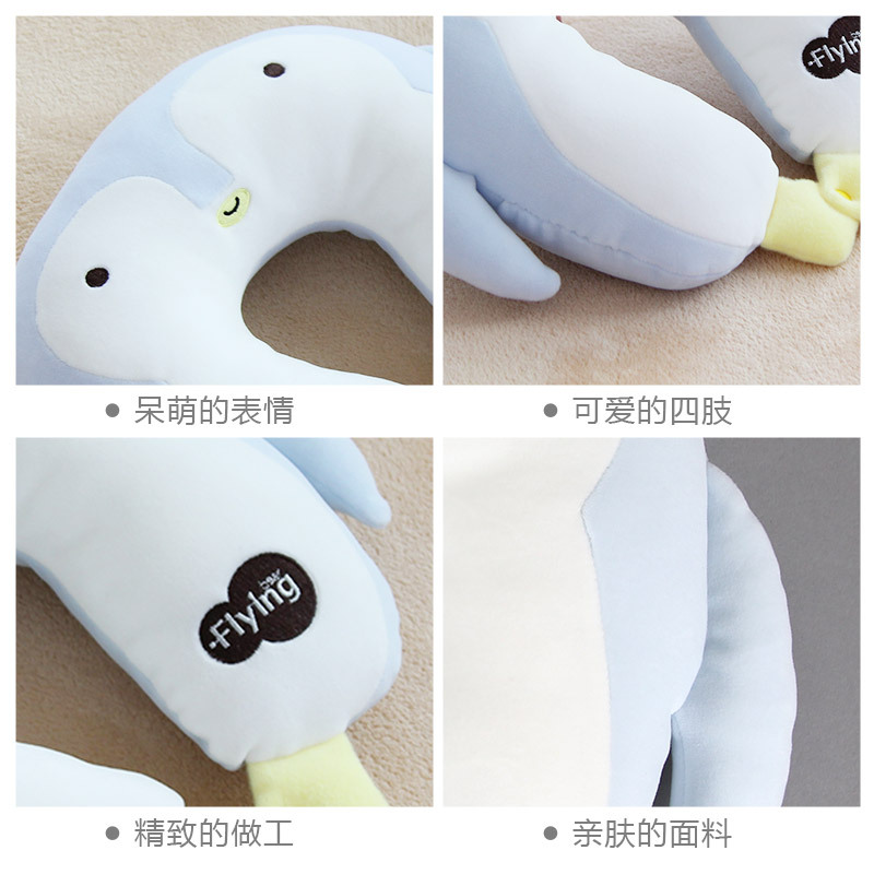 Yiwu Good Goods Creative Penguin A Dan Neck Protection U-shaped Pillow - Home, business trip, Office Nap Pillow, Couple Birthday Gift -1006/35011 Application Scenario