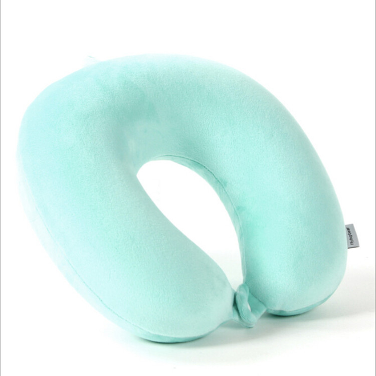 Yiwu quality products: Plain stretch super memory foam U-shaped neck pillow, travel portable, detachable and washable, factory direct sales -1006/35011 undefined