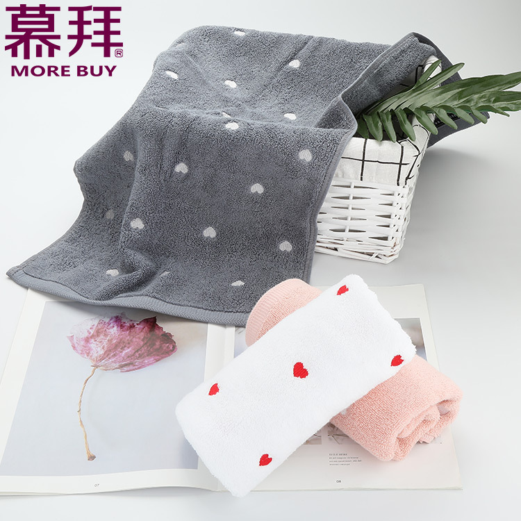Yiwu quality Products manufacturer wholesale couple towels, soft and absorbent adult face towels, pure cotton thickened sweat-absorbing couple towels -1006/42025 Application Scenario