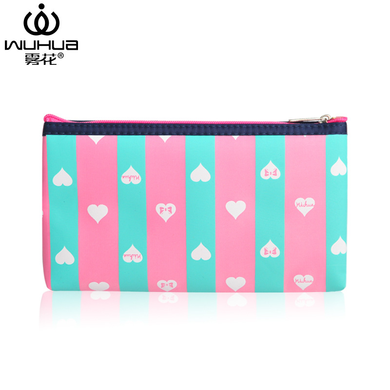 Yiwu Selection new creative printed make-up bag waterproof portable nylon wash bag can hold mobile phone zero wallet -1003/11703 thumbnail