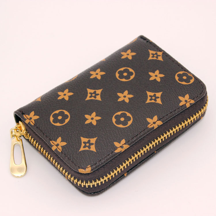 Factory direct sales Europe and the United States big brand fashion new style temperament printing card pack Multi-card Multi-functional Card Pack