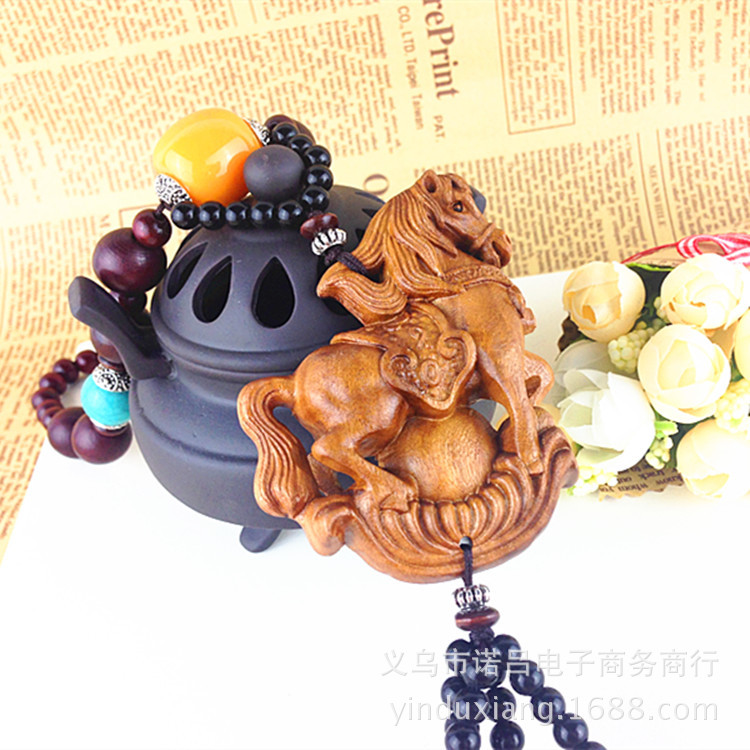 Zaomu car hangers manufacturers direct horse to success car hangers decorations Yiwu small goods car hangers thumbnail